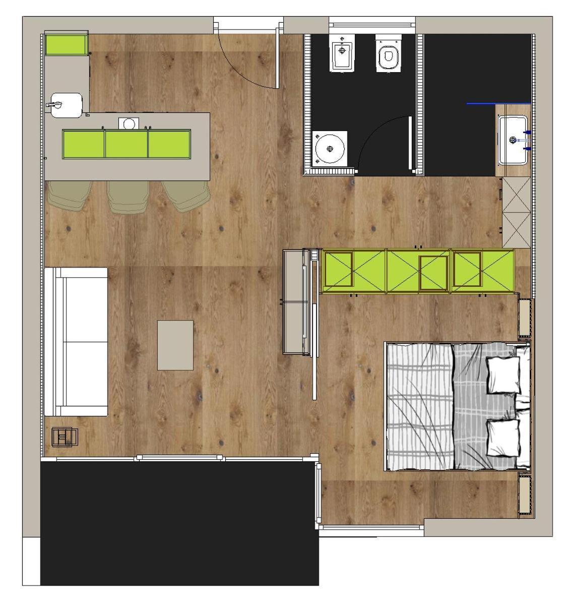 Hotel Pine Тирес Номер фото